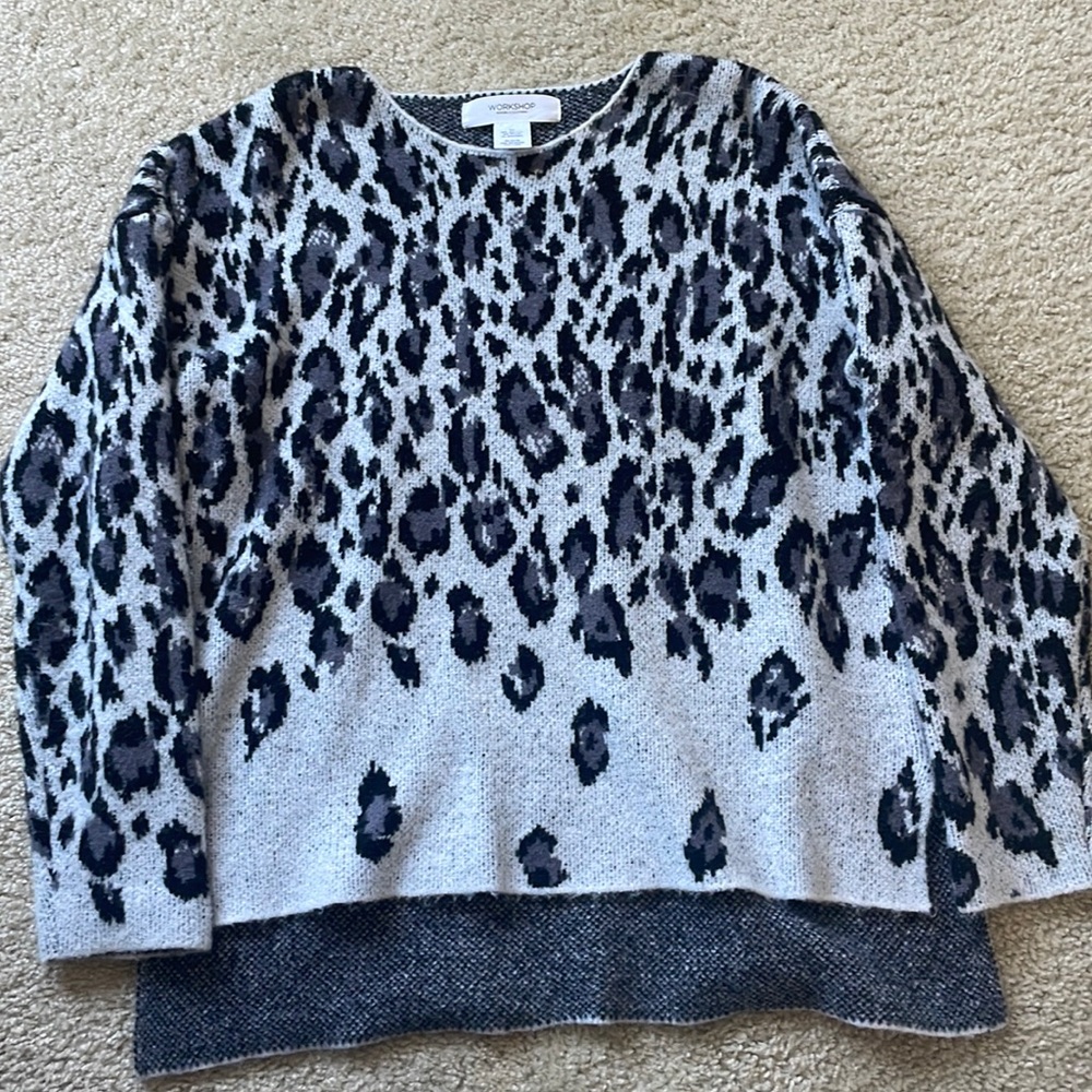 Leopard Print Sweater